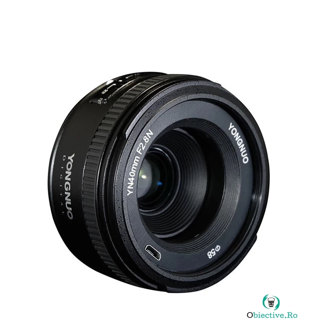 Obiectiv Yongnuo YN 40mm f2.8 pentru Nikon