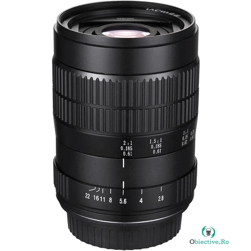 Obiectiv Manual Venus Optics Laowa 2X Ultra-Macro 60mm f/2.8 pentru Sony E-mount