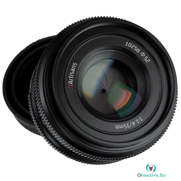 7Artisans Obiectiv manual 7Artisans 35mm F1.4 Mark II pentru Sony E-mount