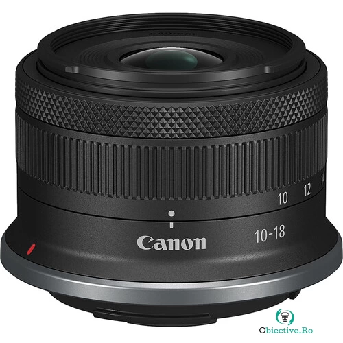 Obiectiv RF-S 10-18mm F4.5-6.3 IS STM Crop Autofocus Negru