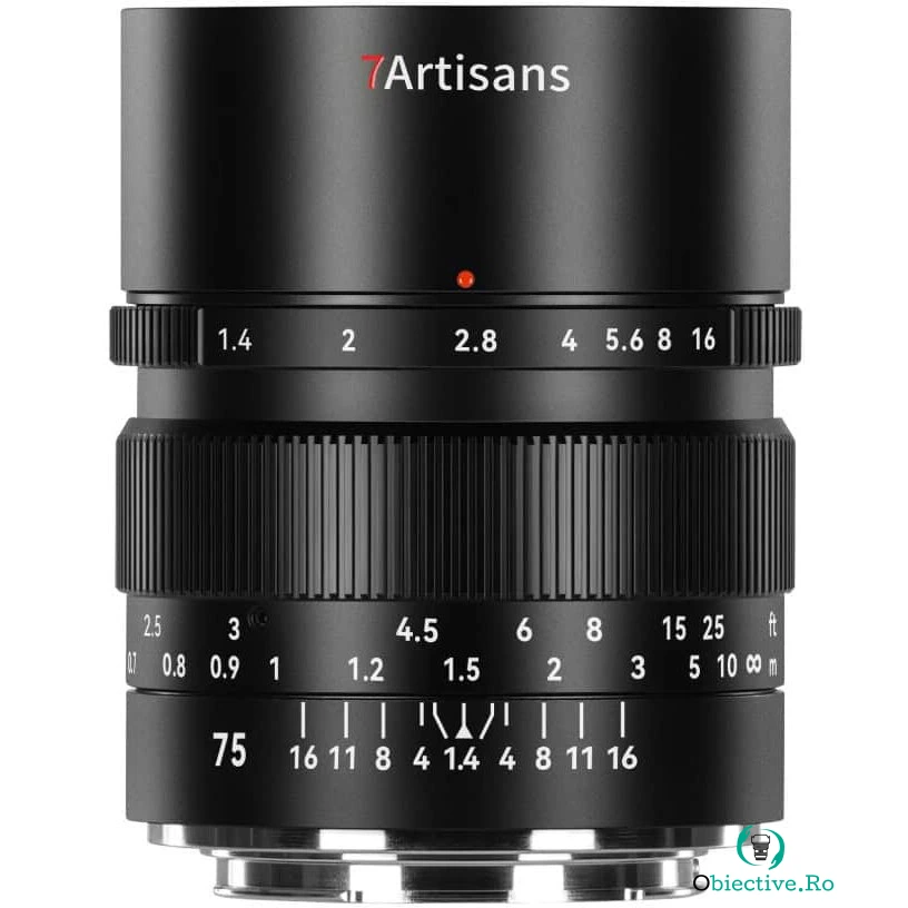 7Artisans ​Obiectiv Manual 7Artisans 75mm F1.4 Full Frame Sony E