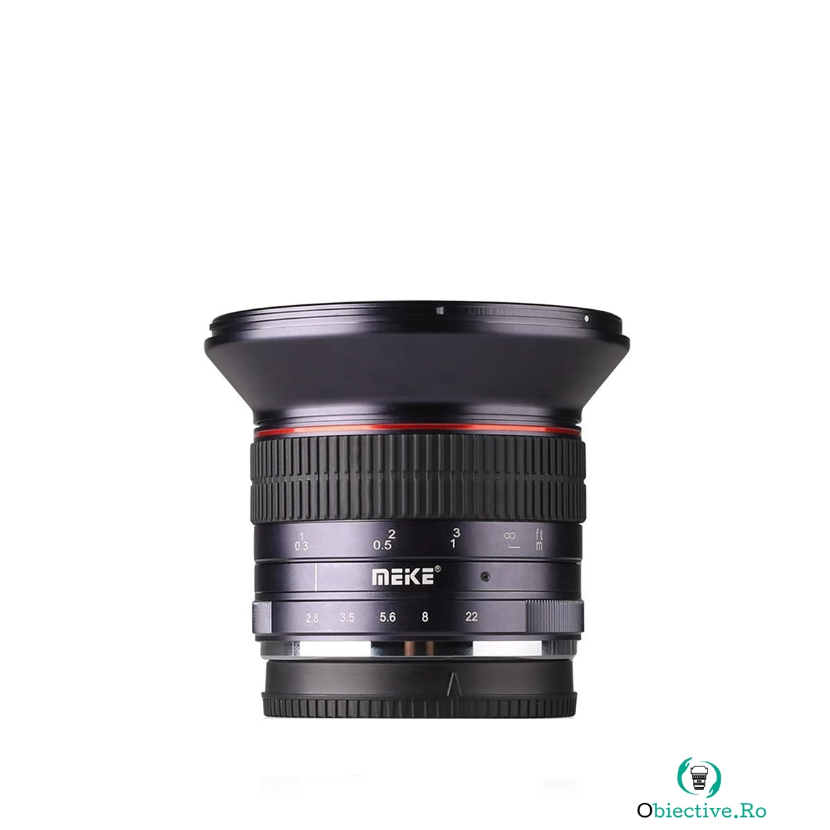 Obiectiv manual Meike 12mm F2.8 pentru Olympus si Panasonic MFT M4/3-mount