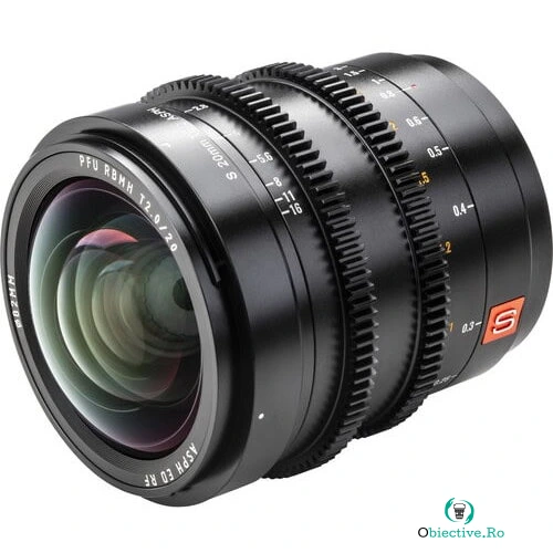 Viltrox Obiectiv manual Viltrox 20mm T2.0 Cinematic MF Wide pentru Sony NEX E-Mount la 2,185.18 lei ron
